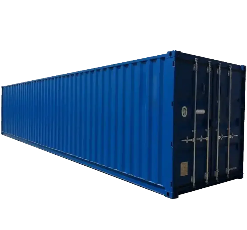 40ft by 8ft Storage Container Ground Nelson